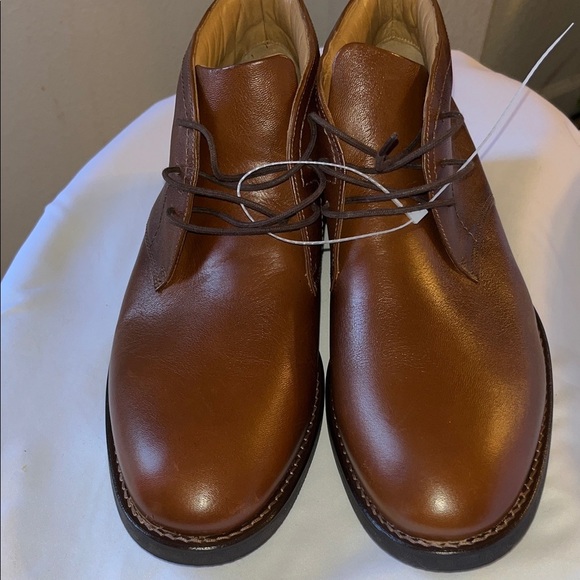 Flag Ltd Elegant Brown Leather Chukka Boots for Men main image 14